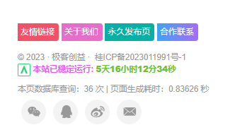 网站底部合作联系按钮美化分享|优聚轻创