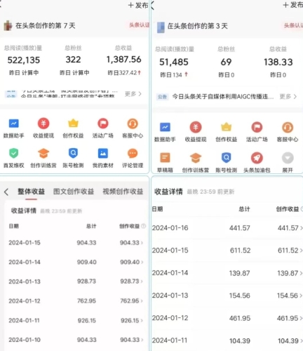 图片[2]|AI头条掘金项目，一天1个小时即可，会复制粘贴就能日入200+|优聚轻创
