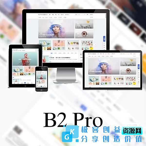 图片[1]|WordPress B2 Pro 主题5.2.0最新开心版,附带官方包体与授权文件|优聚轻创