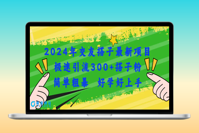 2024年交友搭子最新项目，极速引流300+搭子粉，简单粗暴，好学好上手|优聚轻创