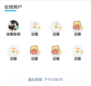 子比主题插件 – 在线用户统计+虚拟用户插件|优聚轻创